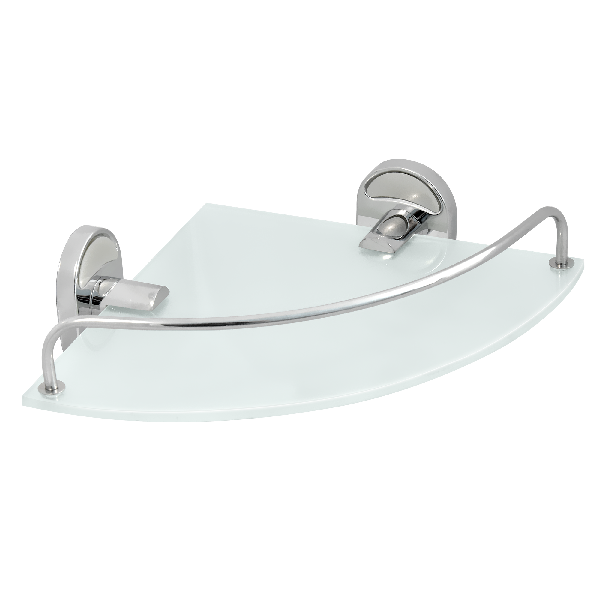 Полка угловая стеклянная «Solinne», 11181, Коллекция Base