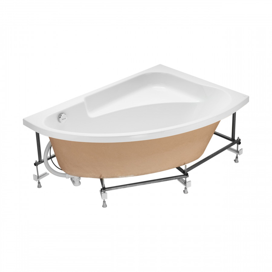 ГОА Ванна акриловая 150х100 см., правая, без монтажного комплекта, САНТЕК