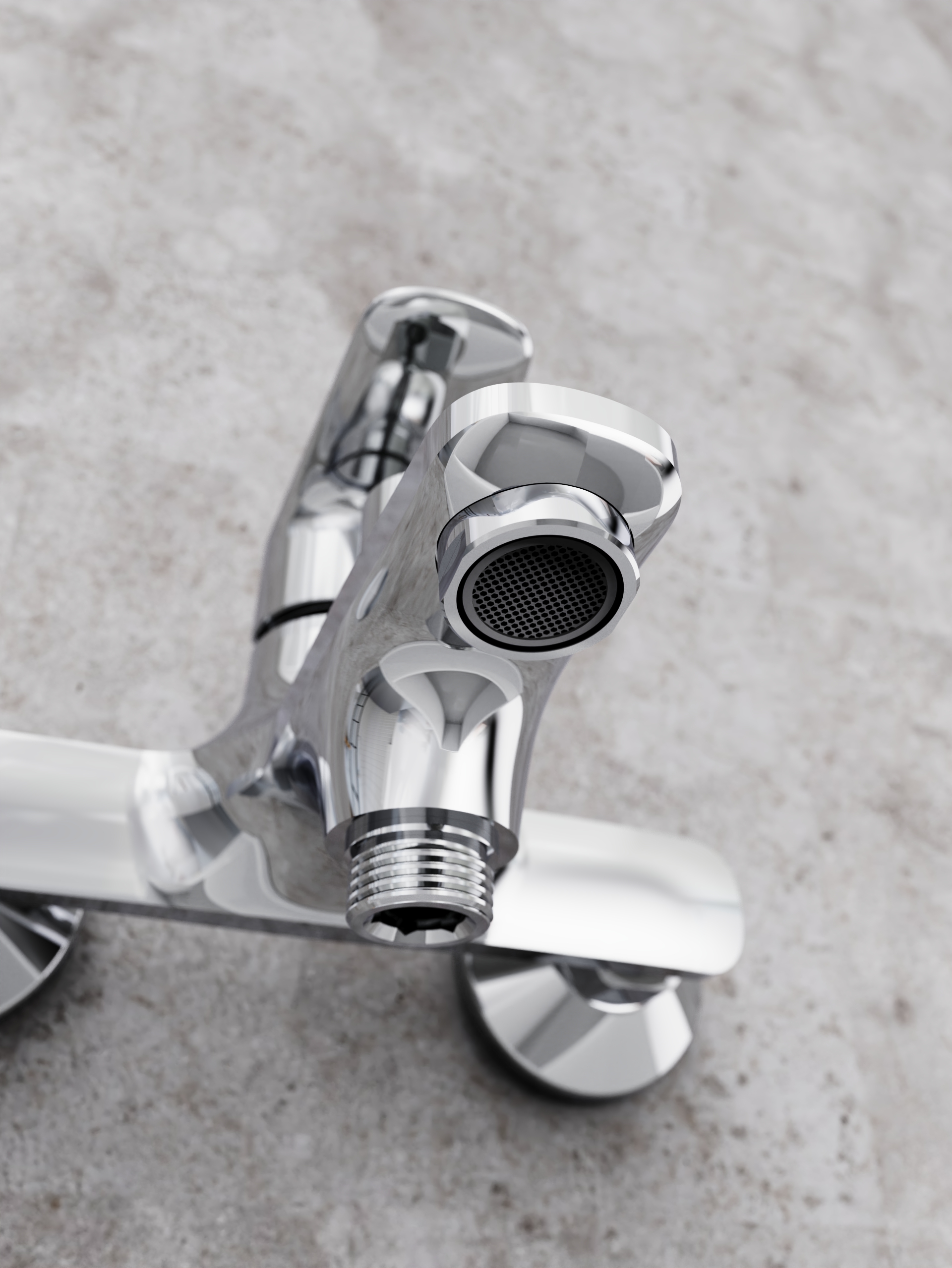 Смеситель для ванны TOKITO HAPPO хром (TOK-HAP-1014)