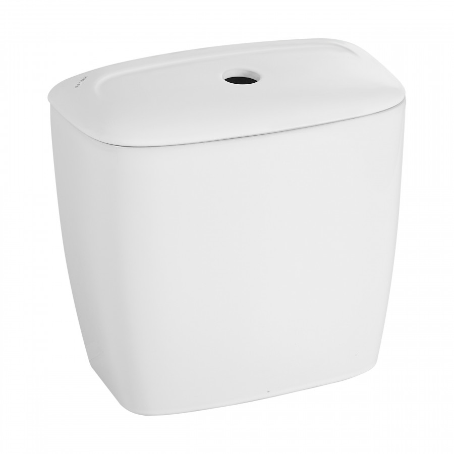 ПАЛЛАДА Бачок для унитаза без арматуры с крышкой, нижн. подвод. САНТЕК