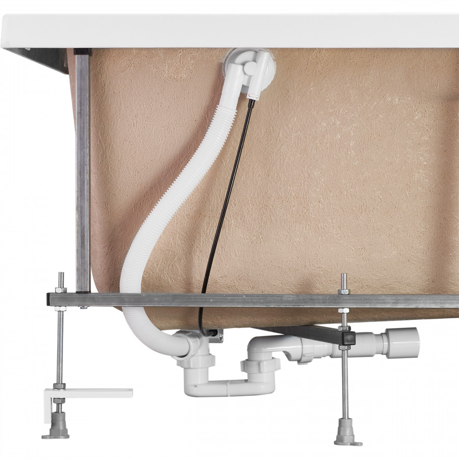 МАЙОРКА XL Ванна акриловая 160х95 см., левая, без монтажного комплекта, САНТЕК