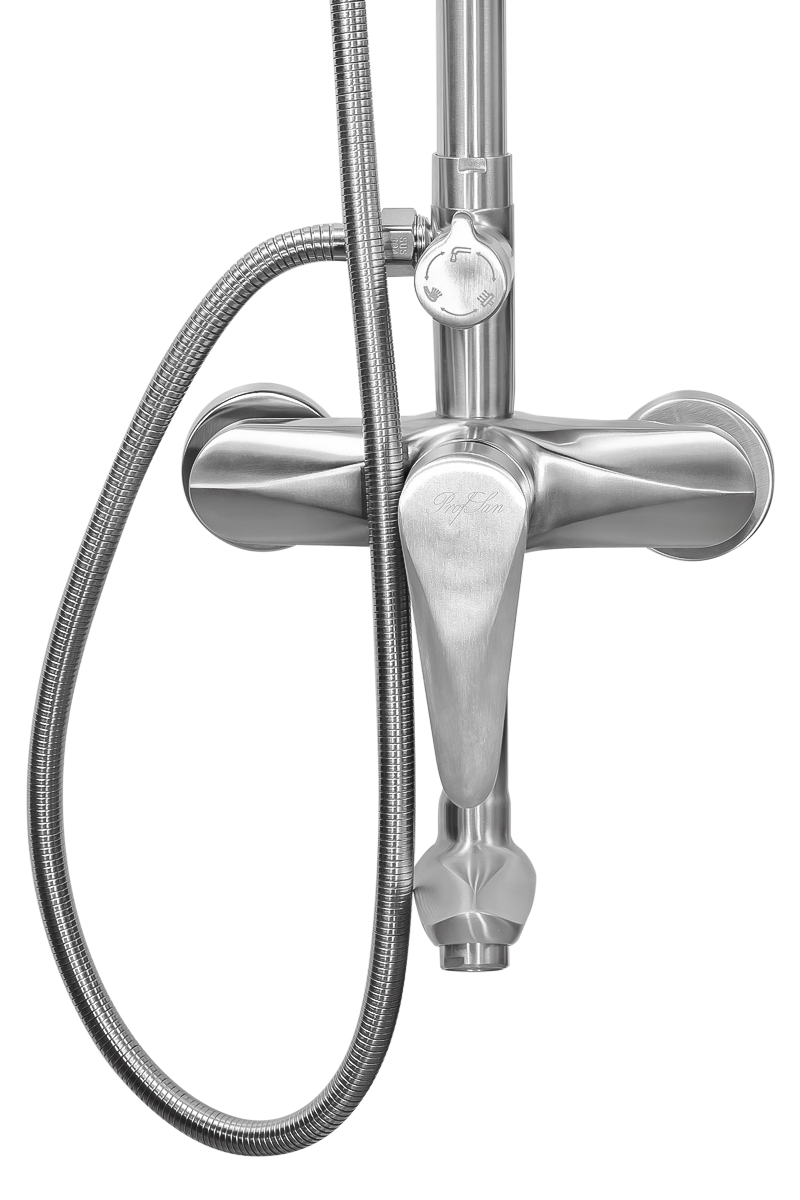 Душевая система ПСМ-ПРОФСАН STEEL PSM-300-8 тип См-ВДшОРНТрА