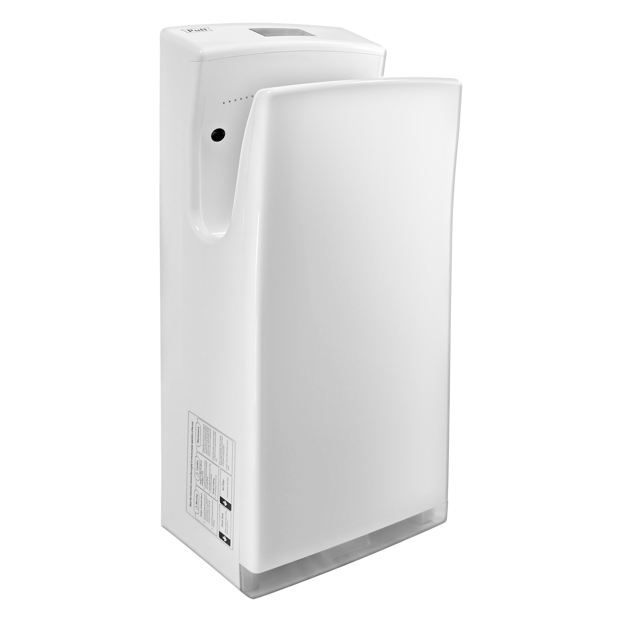 Электросушитель для рук PUFF-8890 погружной, белый 2,2 кВт (1401.377)