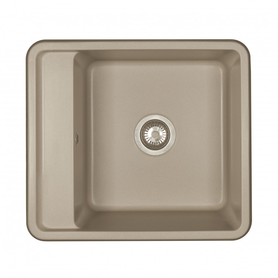 Мойка для кухни  Беллис 57 570x510x250 мм, прямоуг., серый шелк