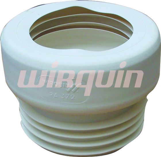 Манжета прямая для унитаза, WIRQUIN