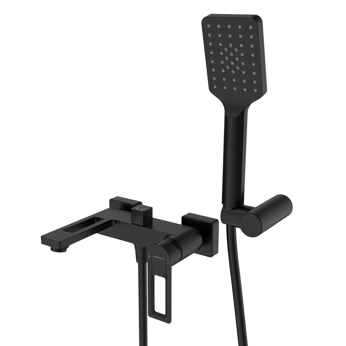 Смеситель DECOROOM DR30036 для ванны с монолитным изливом