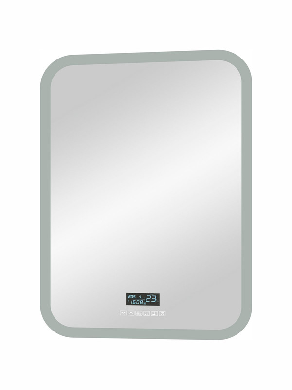 Зеркало Glamour LED 600x800 с музыкальным блоком, подогревом