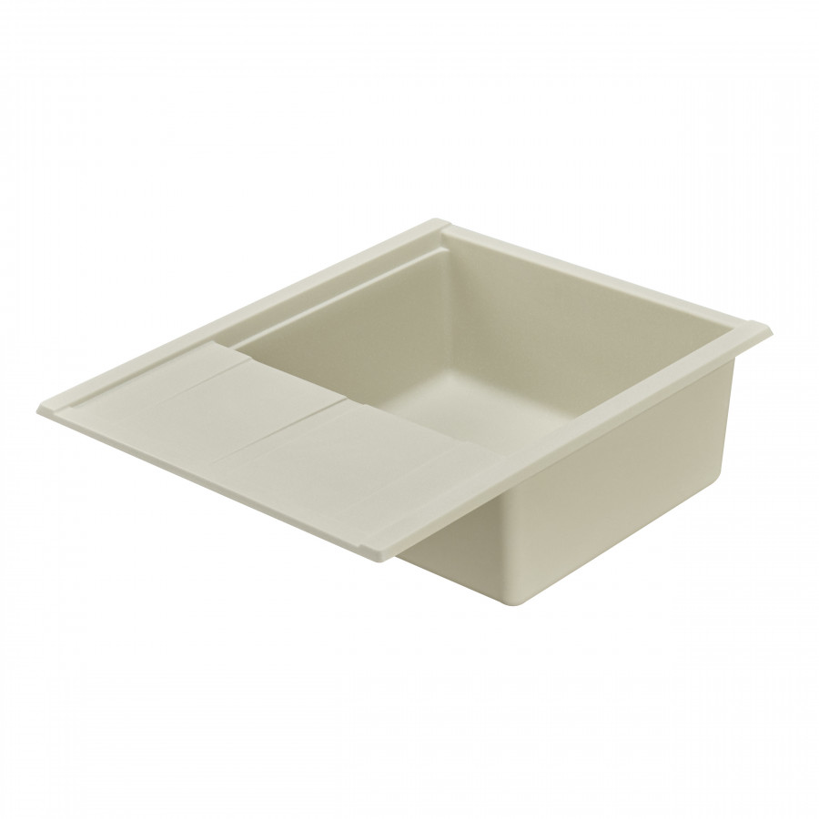 Мойка для кухни  Делия 65 650x516x218 мм, прямоуг. с крылом, жемчуг