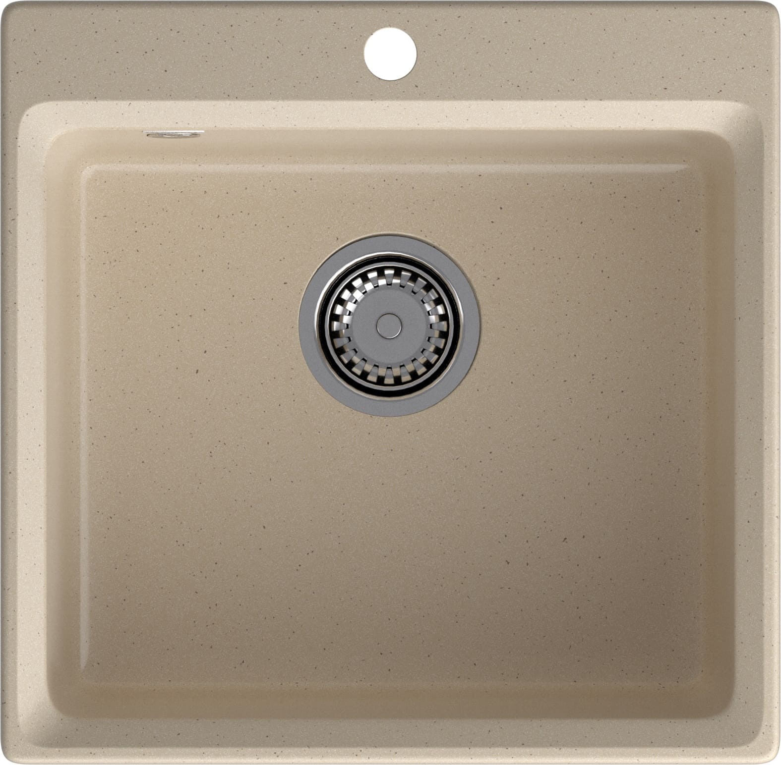 GRANFEST Мойка композит LEVEL, GF-LV-510, чаша 510*500, кашемир