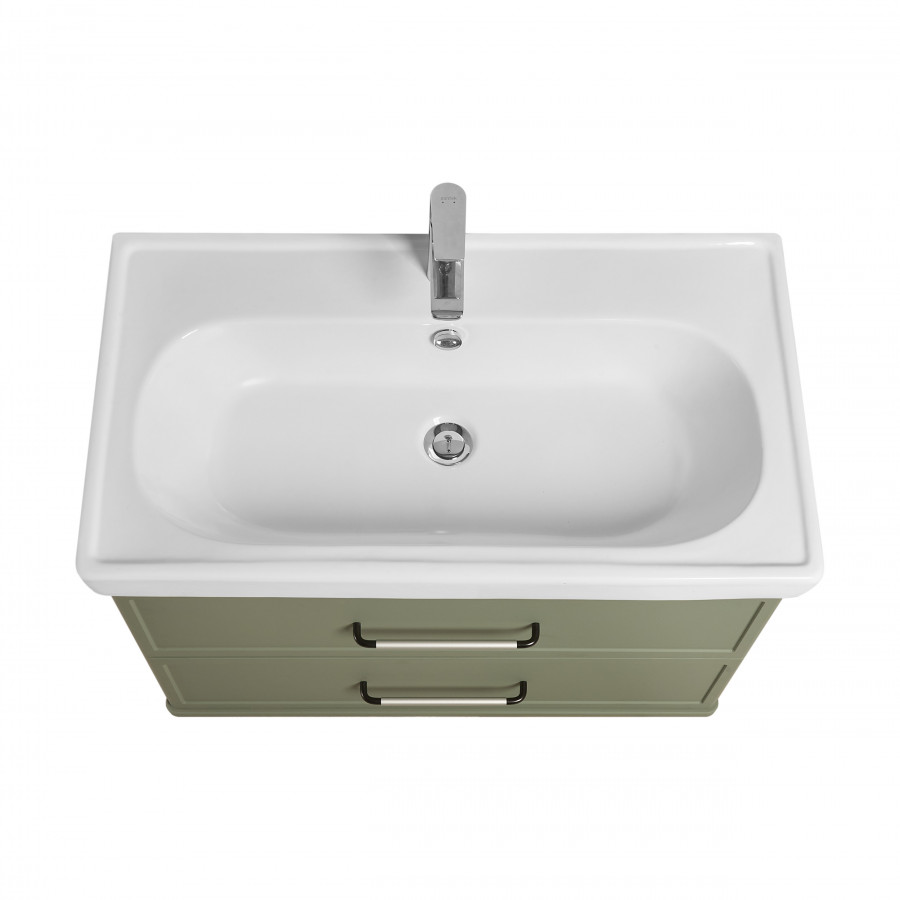 Тумба НЕО-КЛАССИКА 85, 2 ящ., кипарис (под раковину НЕО КЛАССИК 85)