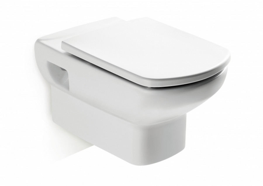 DAMA SENSO/Compacto Сиденье и крышка для унитаза, дюропласт., с механизмом мягкого закрыв. ROCA