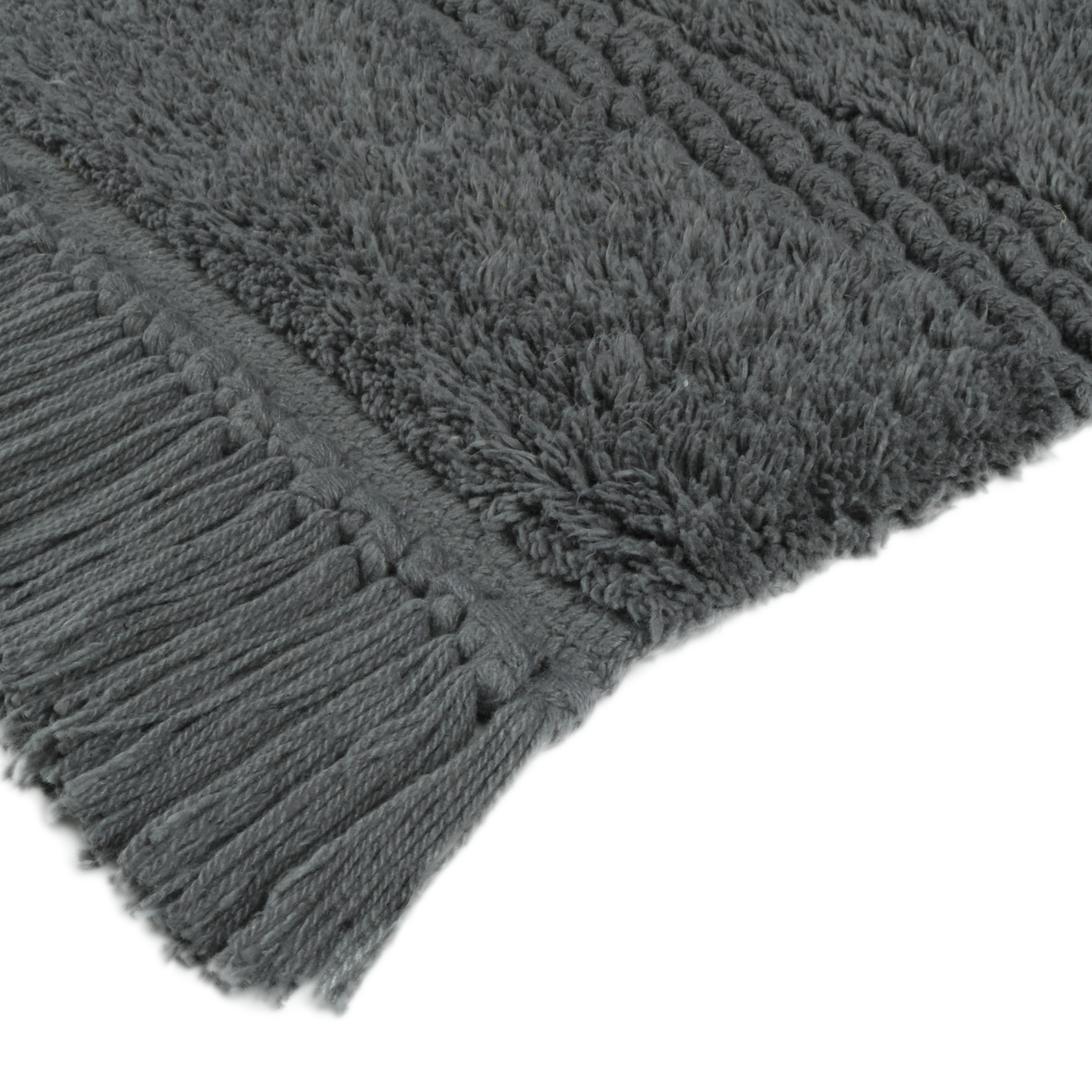 Коврик для ванной 1-ый Fixsen SANDAL,  FX-8020K, серый, 50х80см