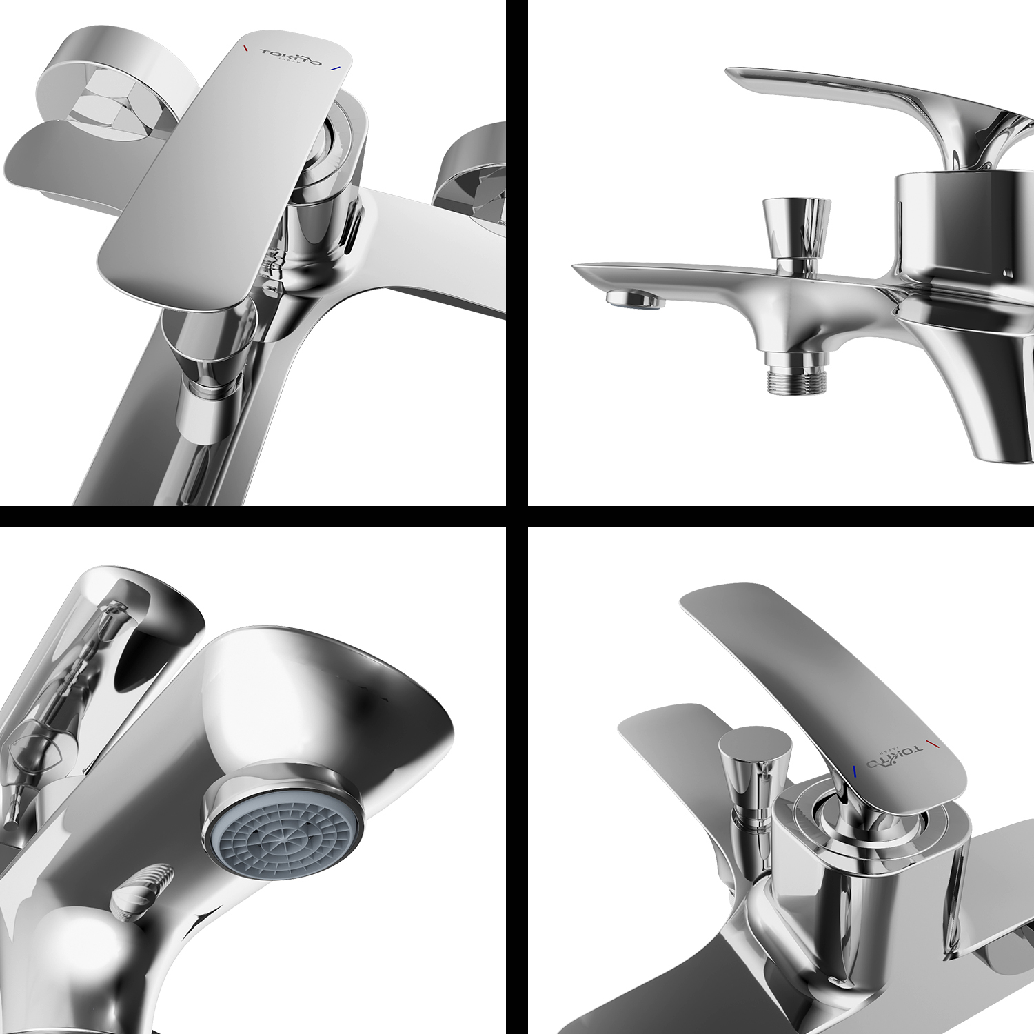 Смеситель для ванны TOKITO FUJI хром (TOK-FUJ-1014)