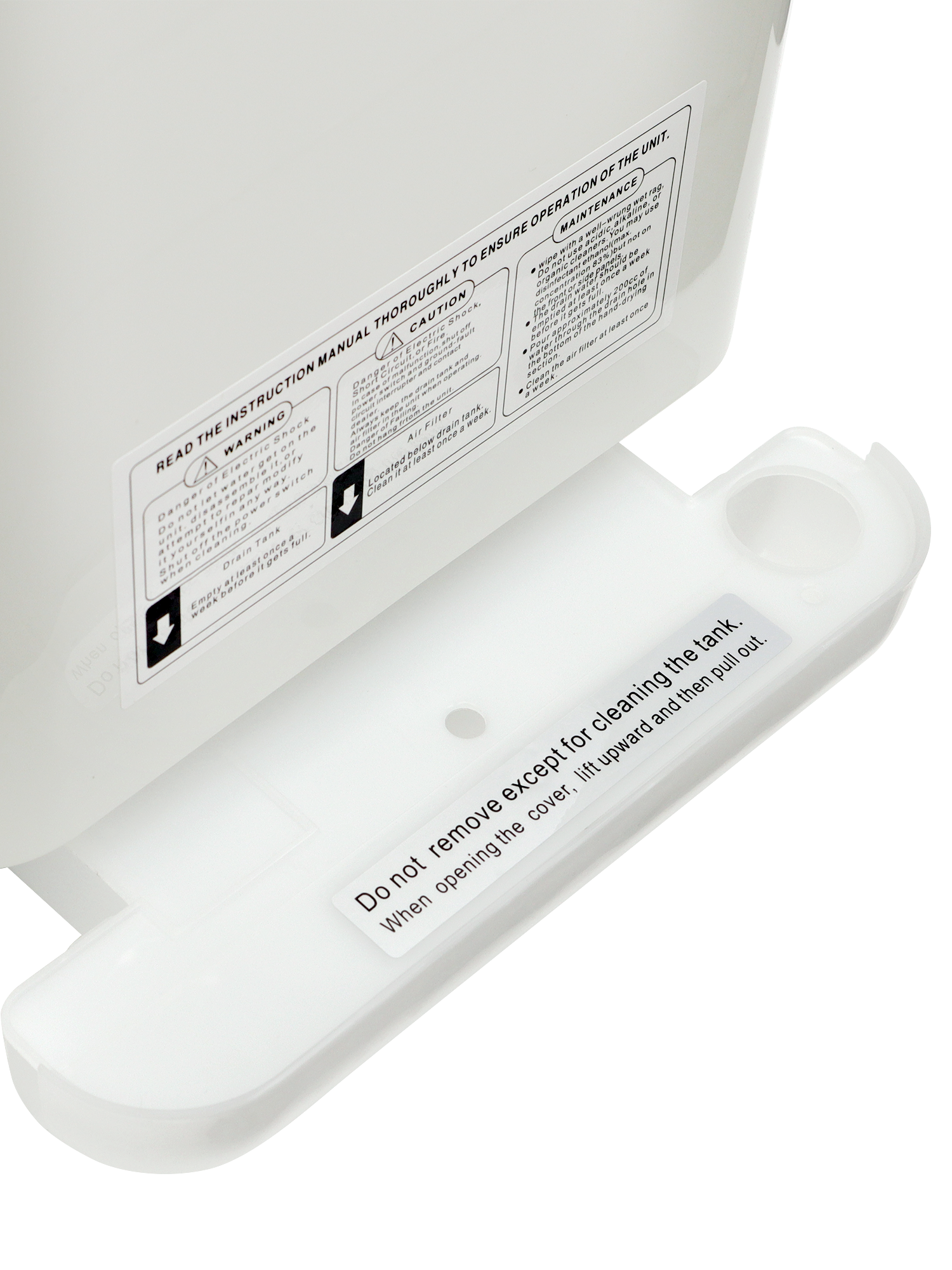 Электросушитель для рук PUFF-8878B погружной, белый 2 кВт (1401.340)