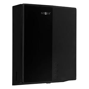 Диспенсер для бумажных полотенец industrial evo из нержавеющей стали черный 