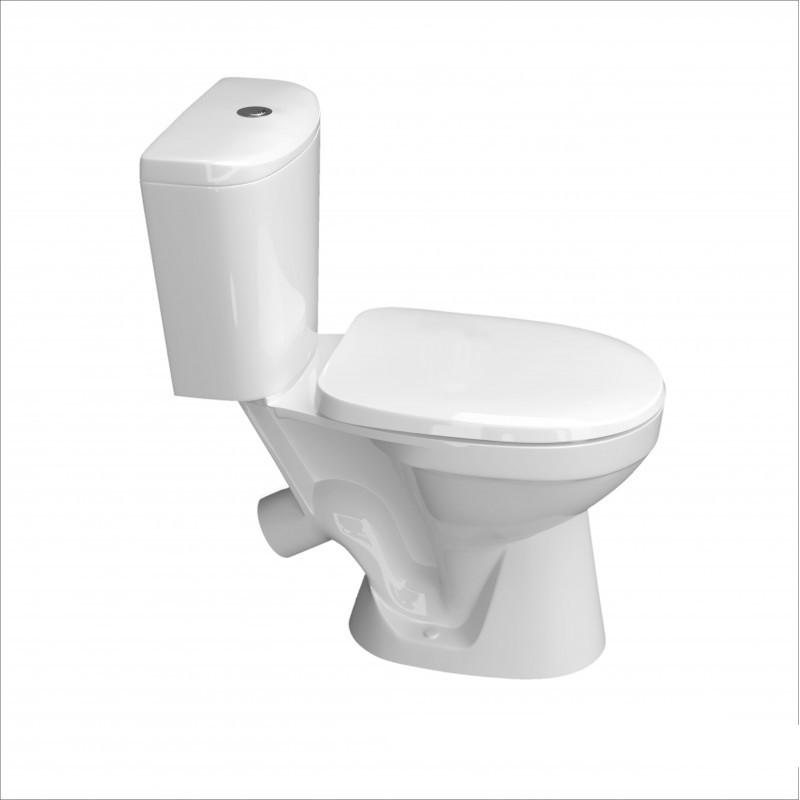 Унитаз-компакт КЕРАМИН ЛАГО ЖС двухрежимный, сиденье дюропласт CDB00029179 (4810531150930)