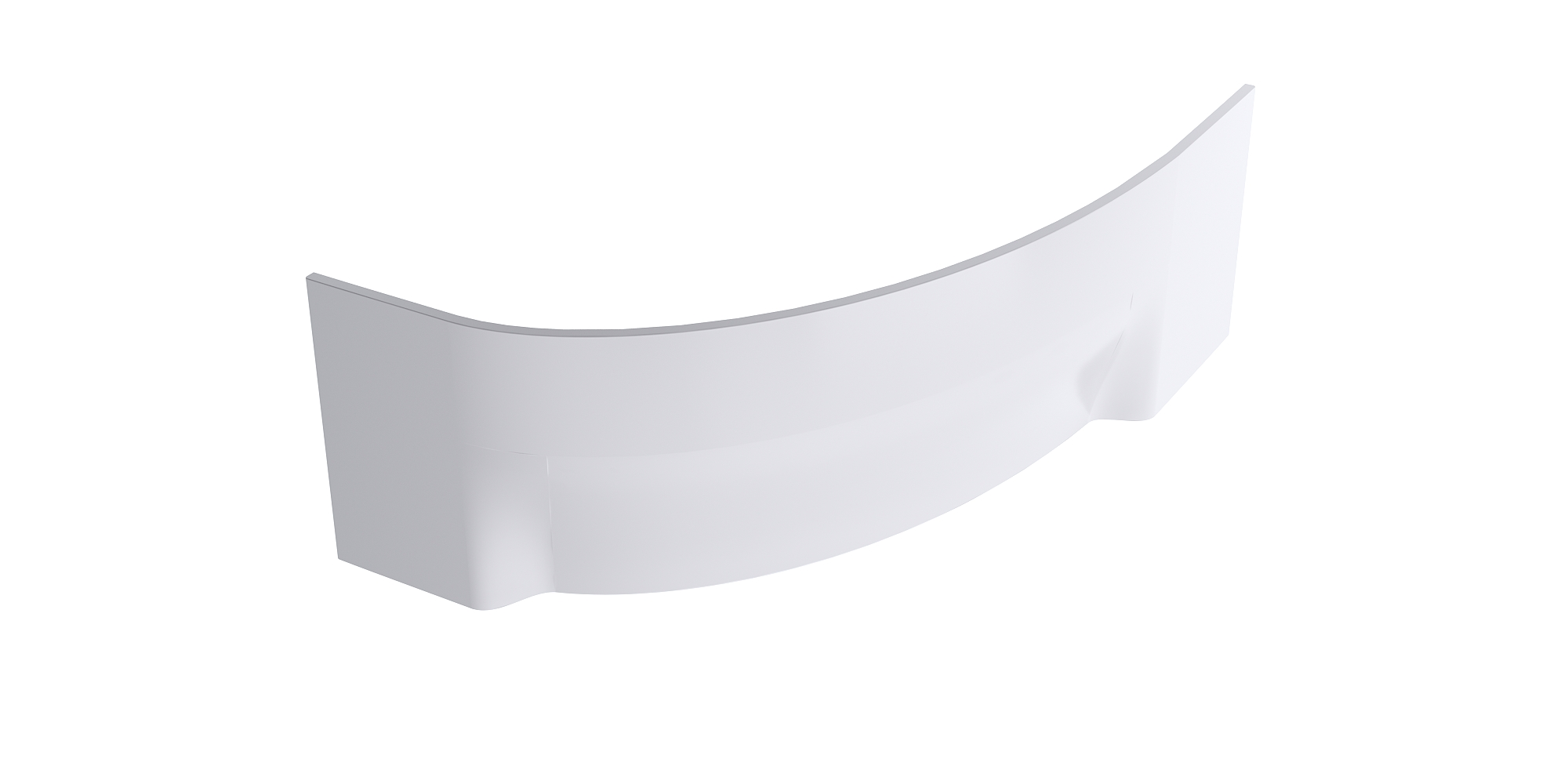 Экран для ванны фронтальный ALEX BAITLER PFL17L 2100х580 мм белый