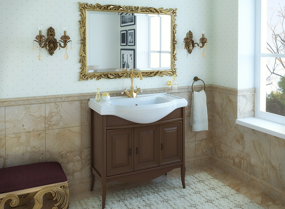 Раковина KIROVIT Классик 800 мебельная белый (Вн Крв07) 4620008198941