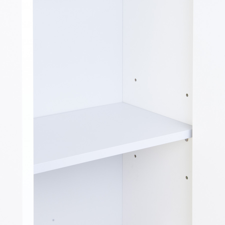 Шкаф-колонна НОРТОН 34, подвесная, правая, белая