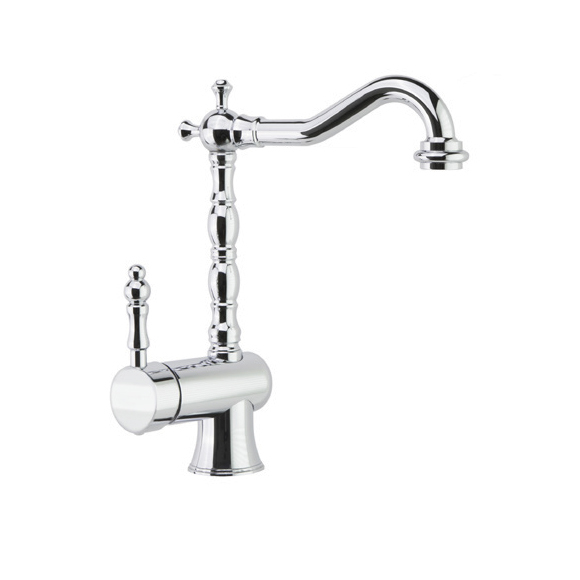 Смеситель высокий для кухни однорычажный с поворотным изливом GAUDI 3121