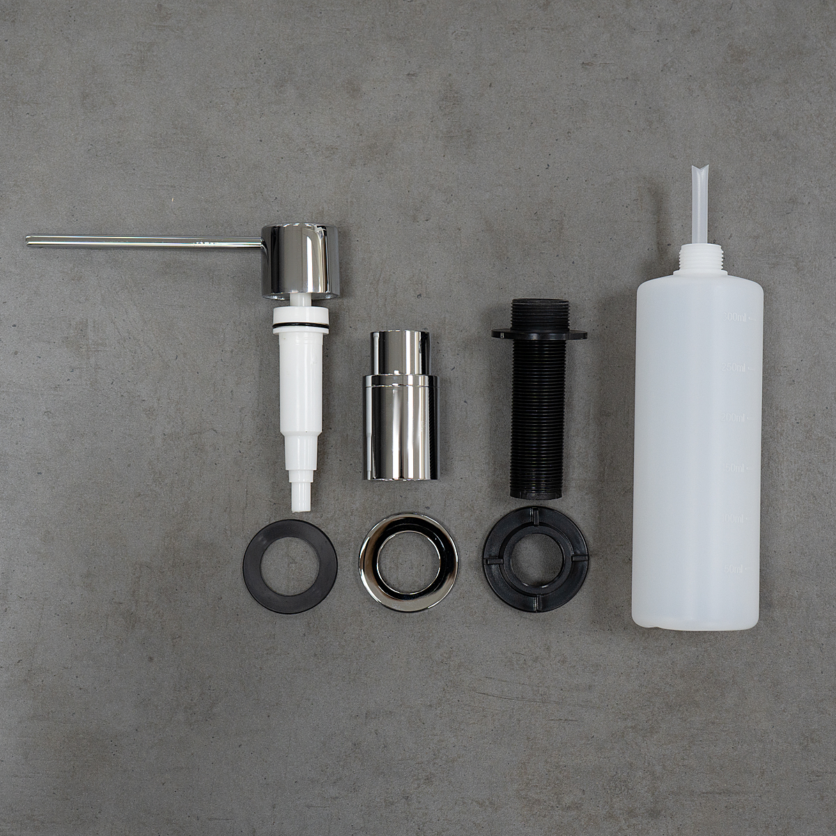 Expert Дозатор для жидких моющих средств, врезной, хром, LM, LM8203SC