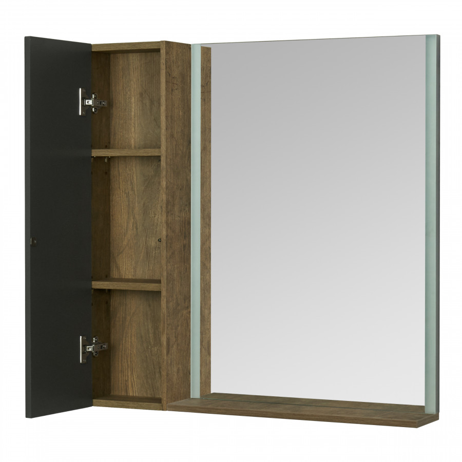 Шкаф ТЕРРА 24, подвесной, дуб кантри, антрацит