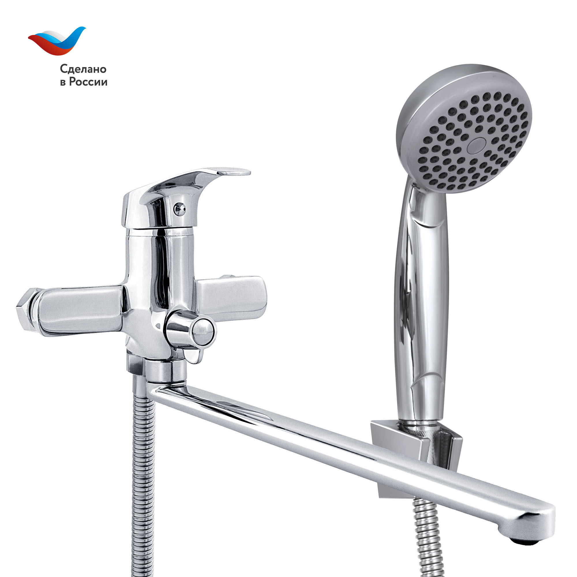 Смеситель для ванны СЛАВЕН Город СЛ-ОД-К31 хром