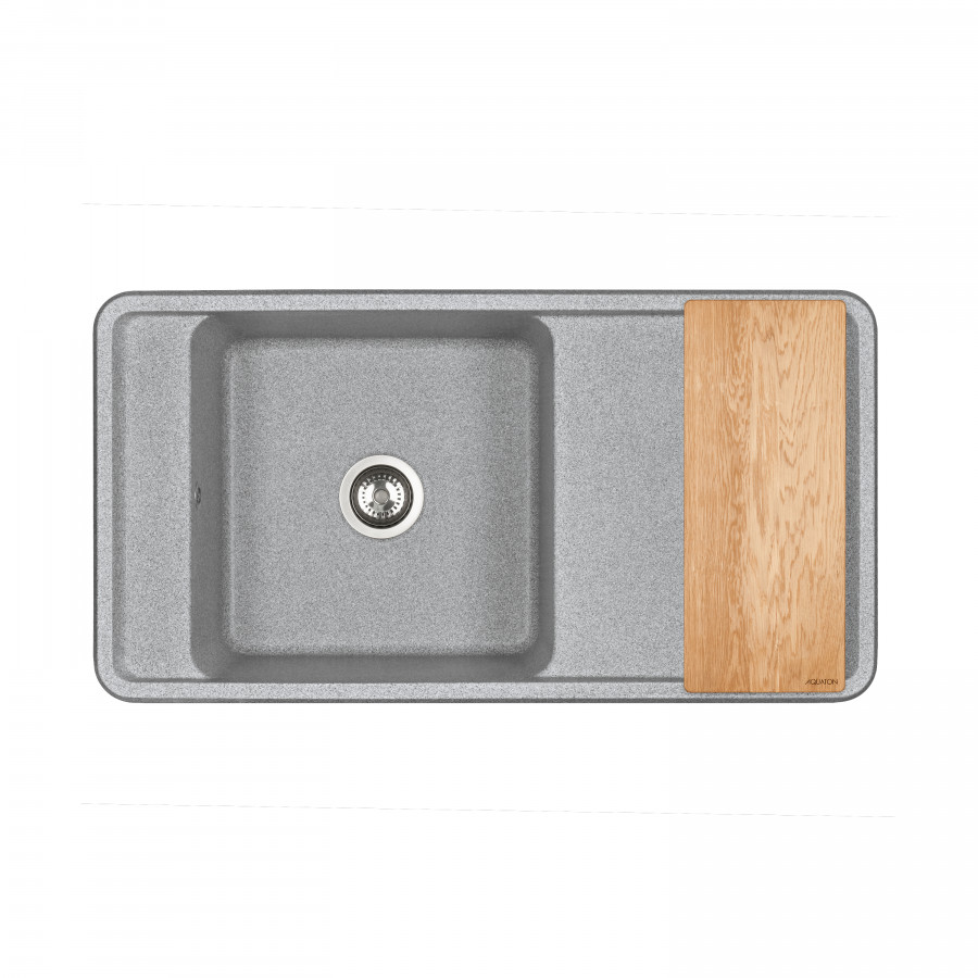 Мойка для кухни  Беллис 97 970x510x250 мм, прямоуг., серый