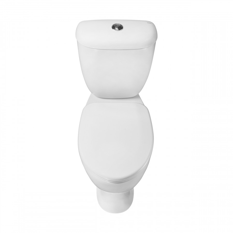 Унитаз-компакт "Воротынский" косой выпуск, н/п.,с кнопочной арматурой и сиденьем  SANTERI