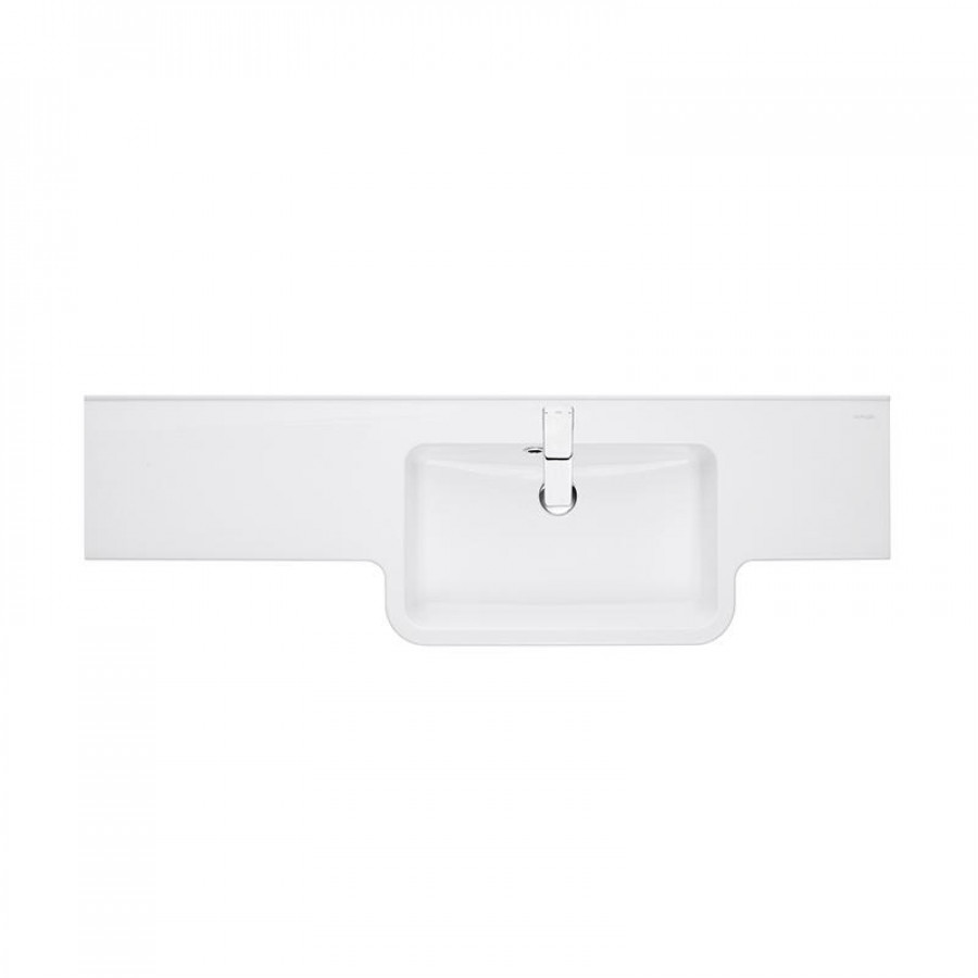 Раковина HOTEL B 129, правая, белая