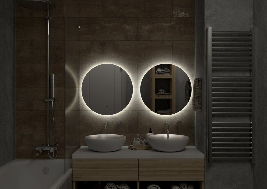 Зеркало Ajour Led D550 бесконтактный сенсор