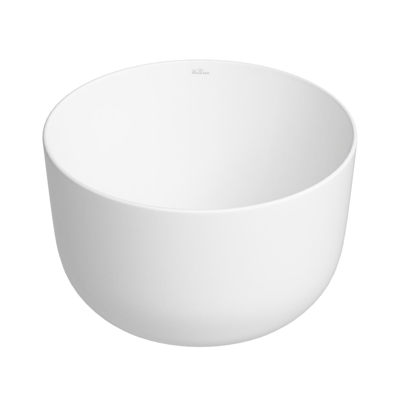 Накладная раковина для ванной комнаты Wellsee Fontenay Paris 323302000: круглая раковина, ширина умы