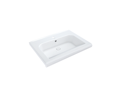 Раковина KIROVIT Леонардо 700 мебельная белый (Вн КрУЛ70 ) 4630055556205