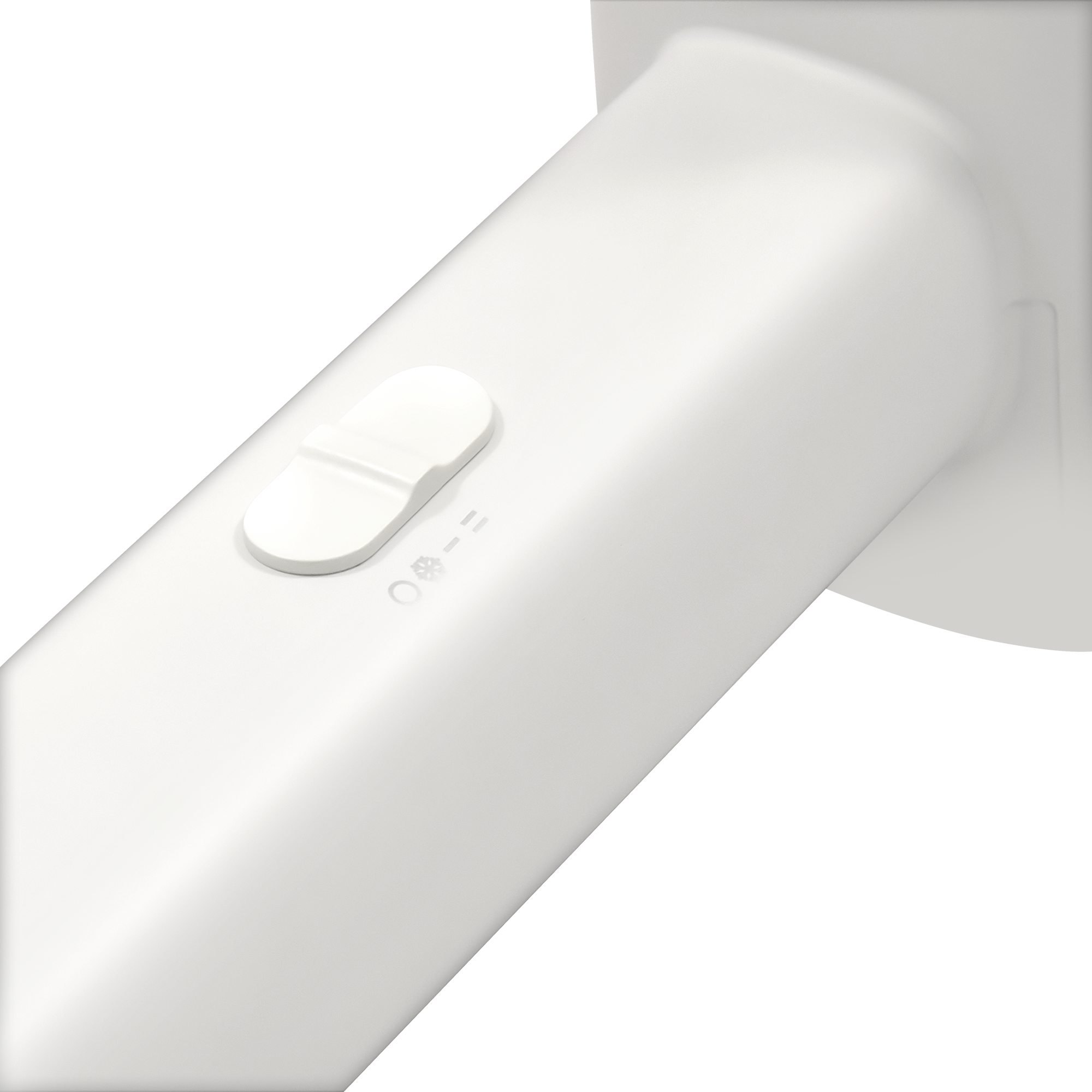 Фен для волос настенный PUFF-1601 белый матовый, 1,6 кВт (1405.010)