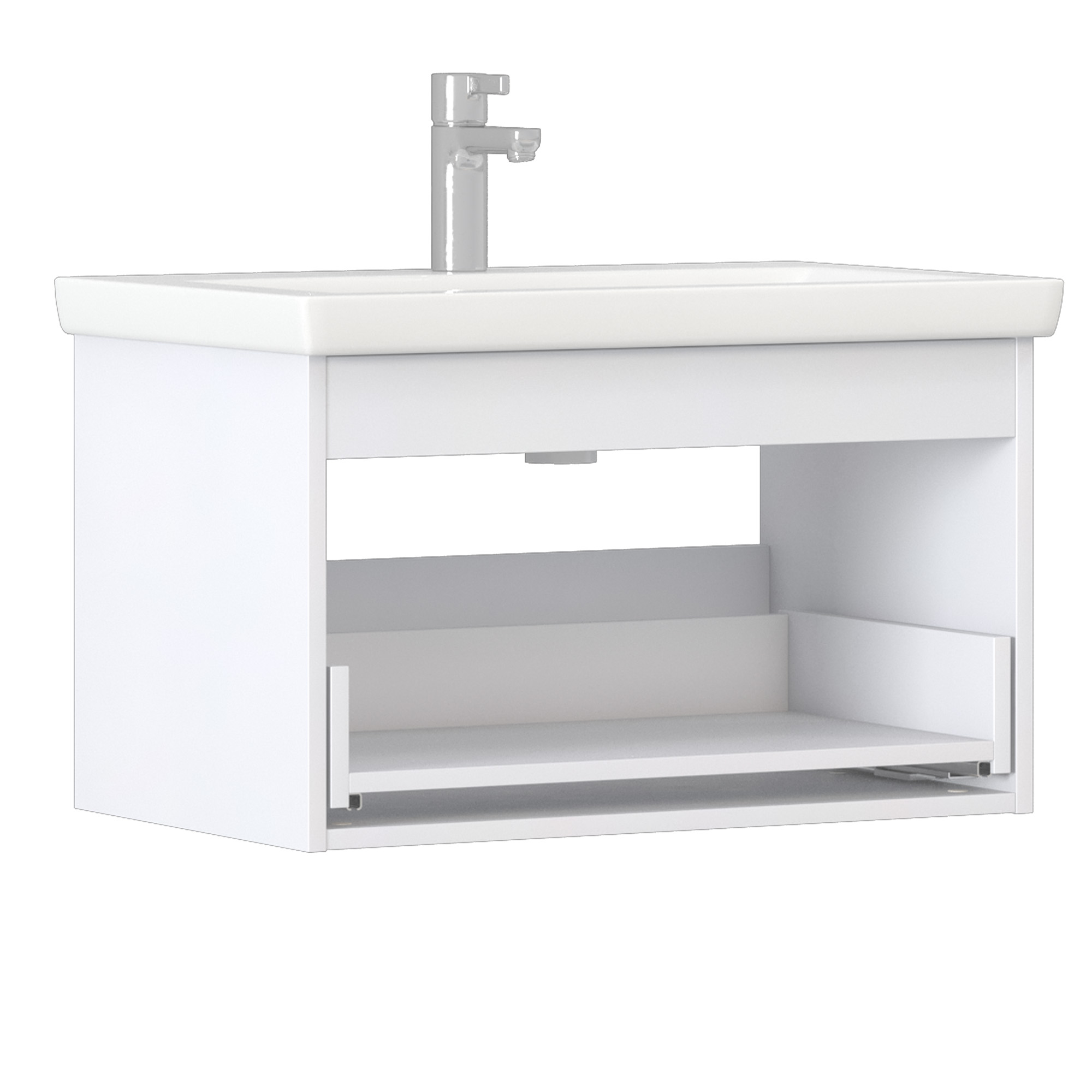 Корпус тумбы VIGO Neo, Glem, Finlay, Cross 700-0-1 (Como) подвесной белый (248)