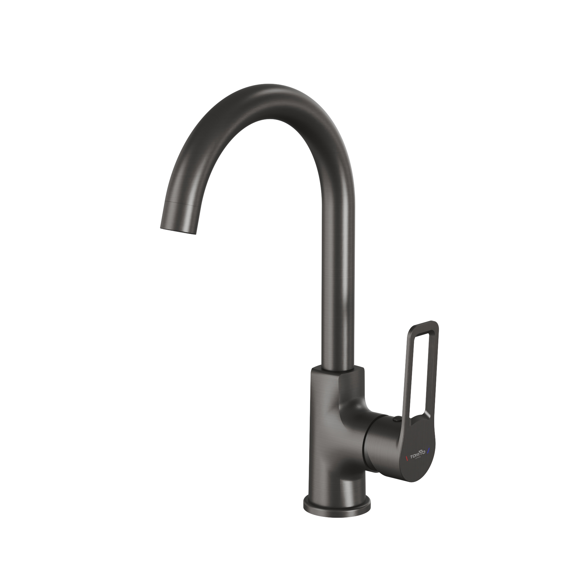 Смеситель для кухни TOKITO KOBE вороненая сталь (TOK-KOB-1013)