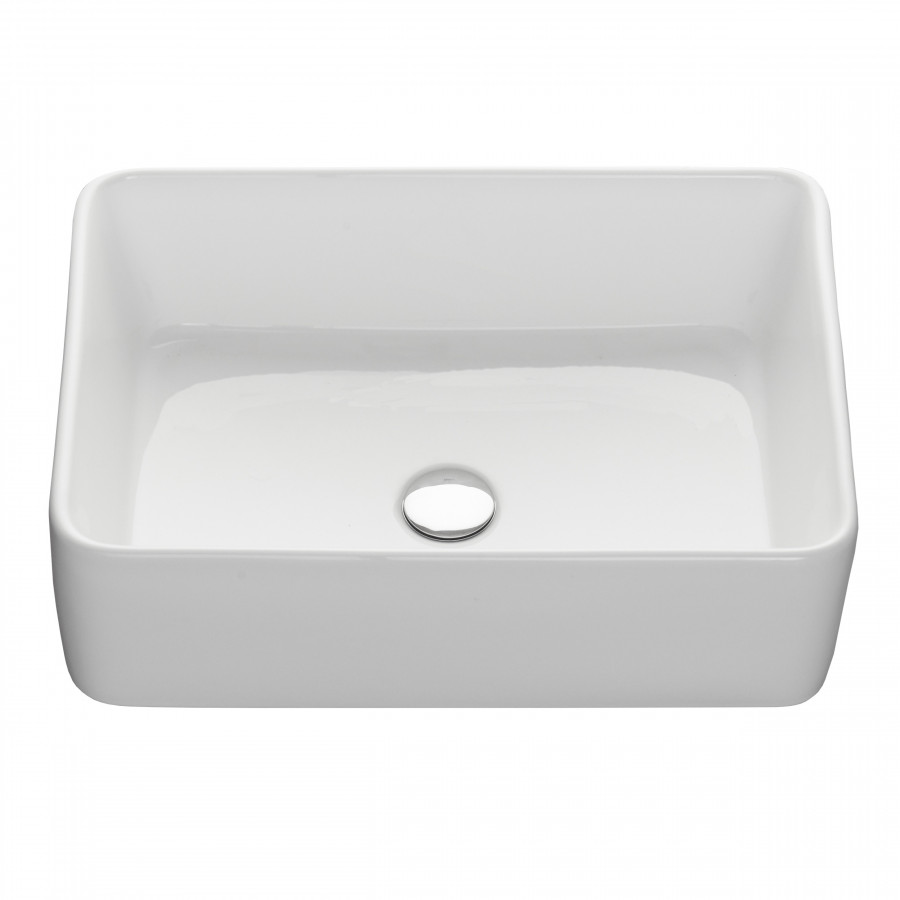 MILA раковина накладная прямоуг 350х500, ROCA