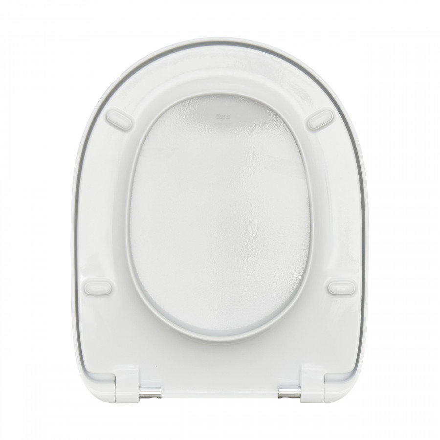 DEBBA ROUND Сиденье и крышка для унитаза, дюропласт., с механизмом Soft-Closing, белое. ROCA