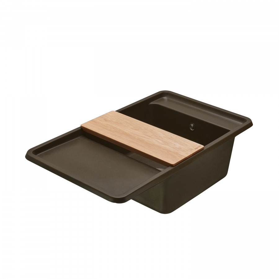 Мойка для кухни  Беллис 87 870x510x250 мм, прямоуг., кофе