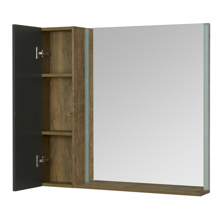 Шкаф ТЕРРА 24, подвесной, дуб кантри, антрацит