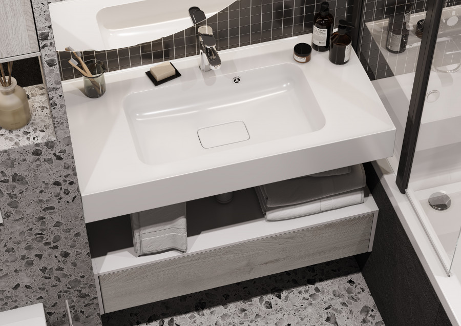 Раковина РИЧМОНД 100, белая