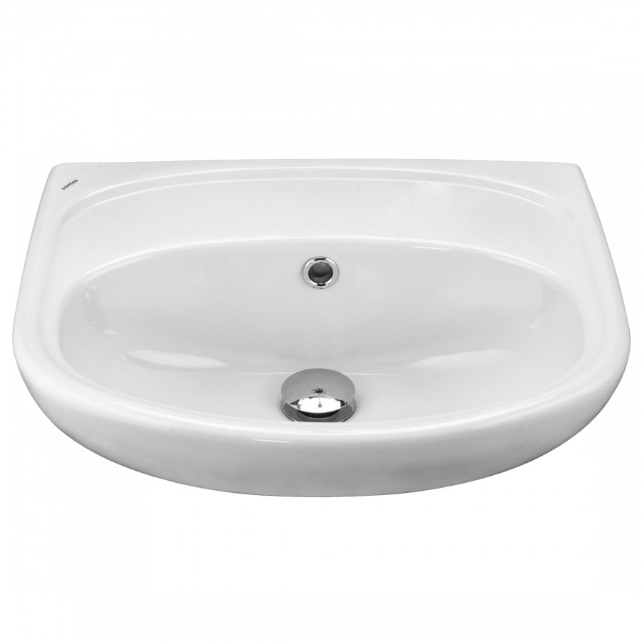 АНИМО Умывальник б/отв. 50 см., хр.кольцо, крепление, САНТЕК