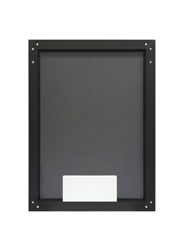 Зеркало Frame Black LED 600х800