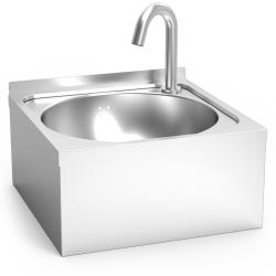 Настенная квадратная раковина с автоматическим сенсором для включения воды, шт