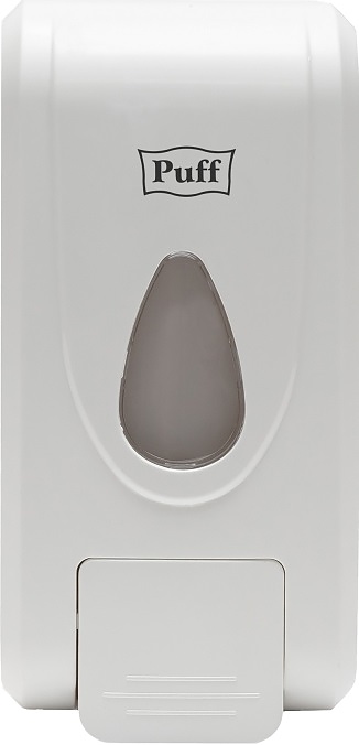 Дозатор для жидкого мыла пластиковый Puff-8175, 1000 мл