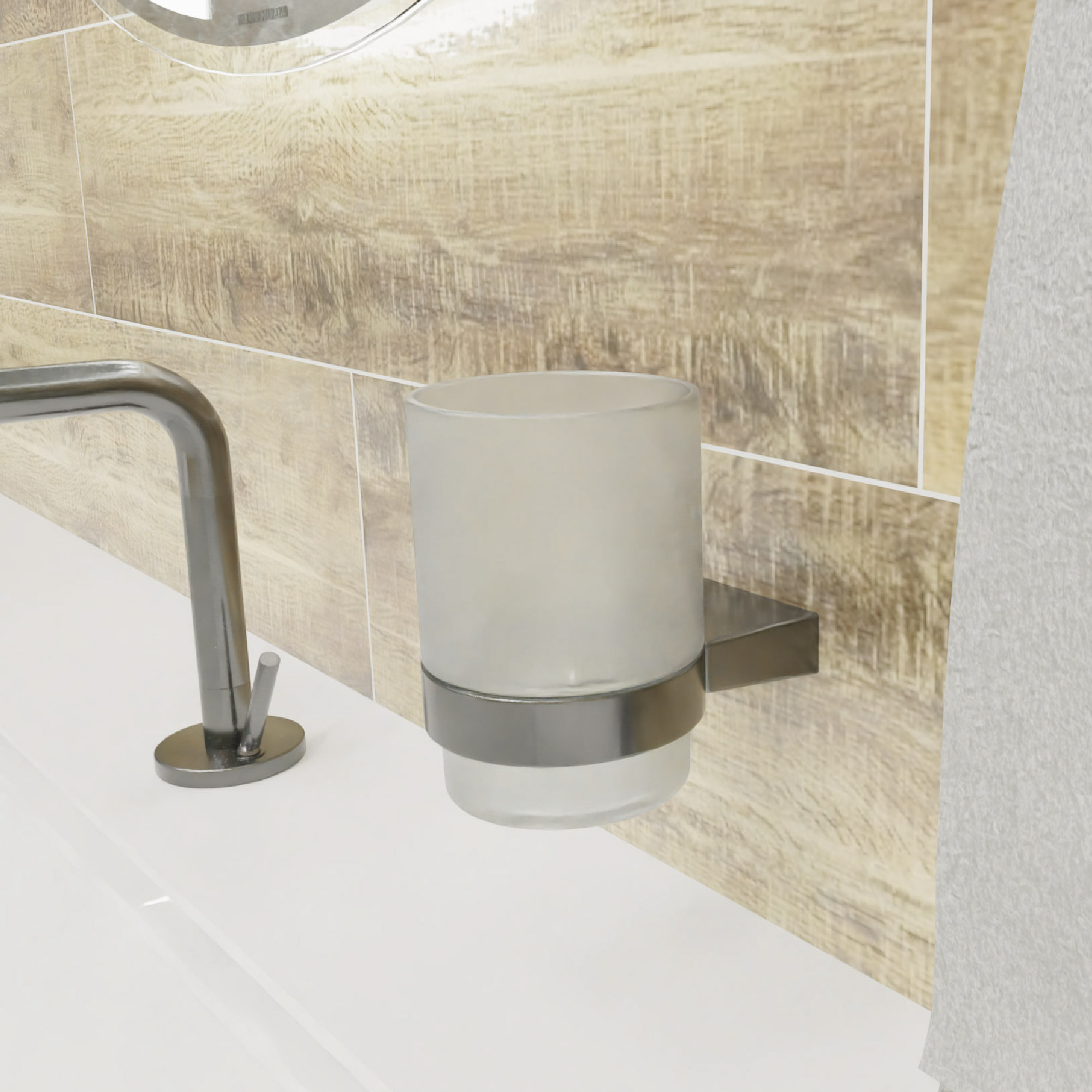 Подстаканник одинарный  FIXSEN Trend Graphite (FX-98006)