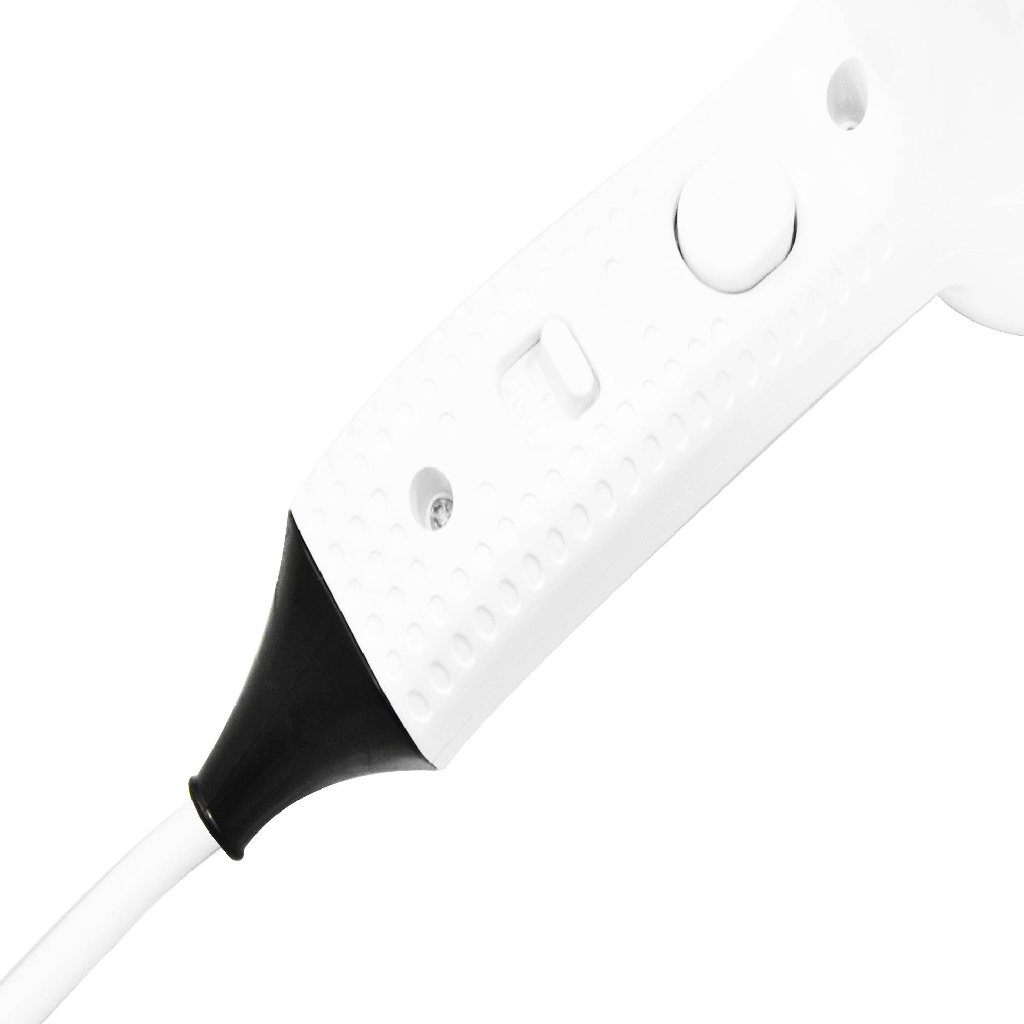 Фен для волос настенный PUFF-1201 белый, 1,2 кВТ (1405.006)