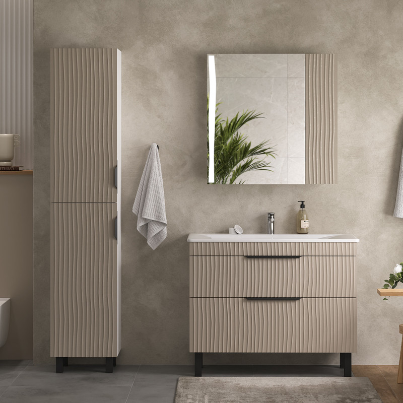 Пенал Лотти/Lotty 40, напольный, латте, VOLNA