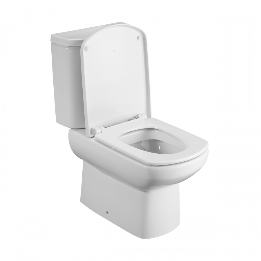 DAMA SENSO Чаша унитаза, двойной выпуск, установ. компл., упаков. в коробку.  ROCA