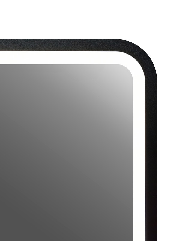 Зеркало Enjoy Black Led 600x800